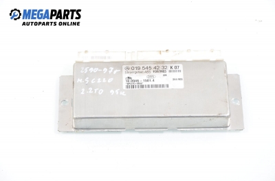 ABS control module for Mercedes-Benz C W202 2.2 D, 95 hp, station wagon automatic, 1997 № 019 545 42 32